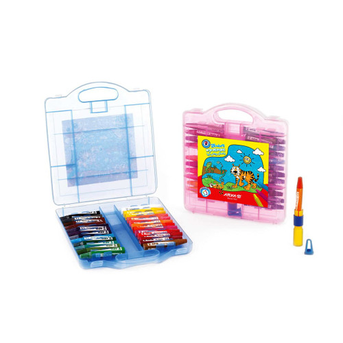 مداد شمعی 24 عددی آریا