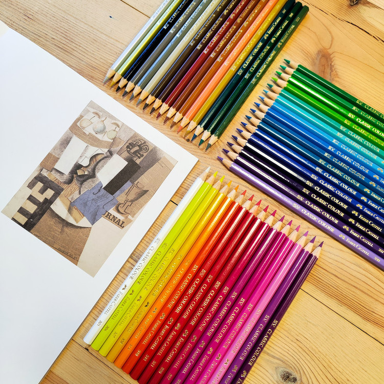 مداد رنگی 48 رنگ کلاسیک فابر